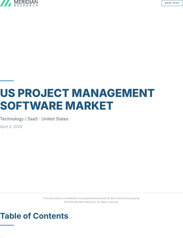 Deep Dive cover page